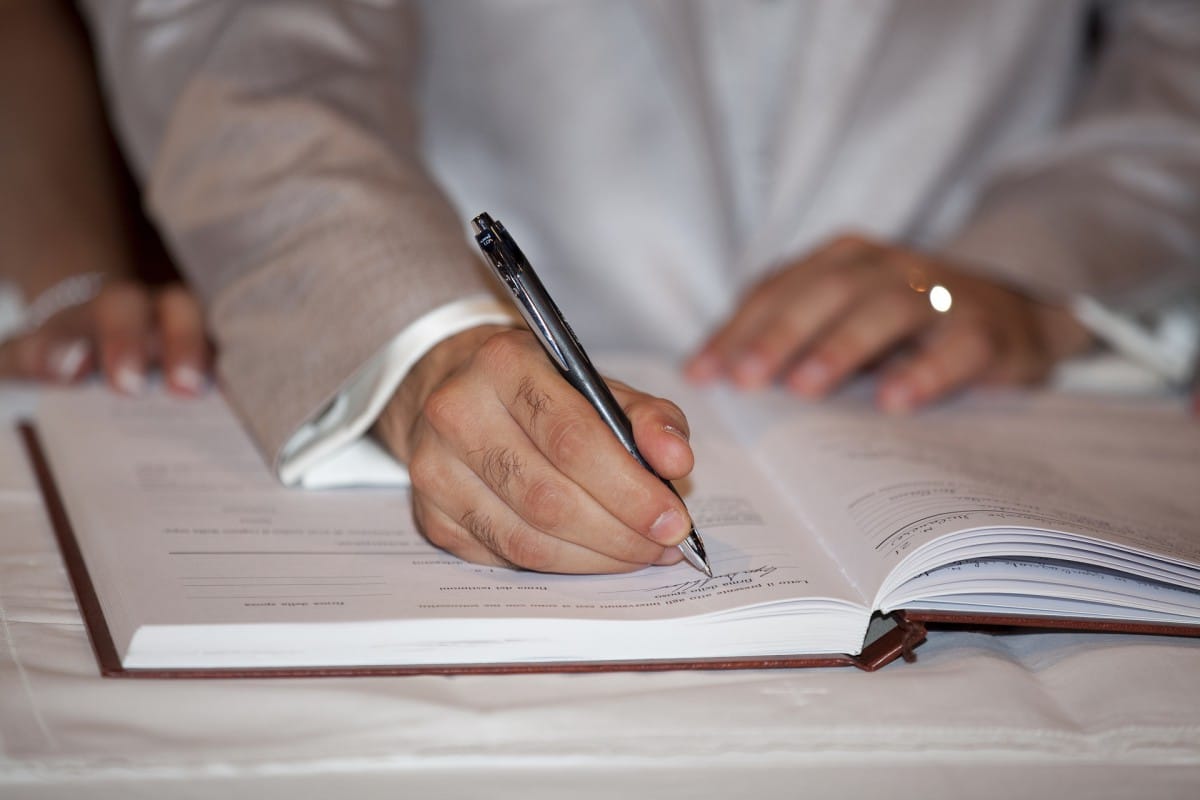 Sign-in book